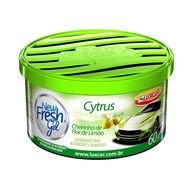 Luxcar New Fresh Gel Cytrus 60g: Aromatizante Cítrico para um Ambiente Incrível! - imagem 1