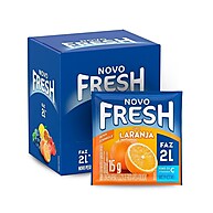 Fresh Laranja: Refresco em Pó Delicioso (15 Un) - imagem 1