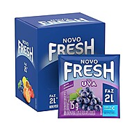 Fresh Uva: Refresco em Pó Delicioso (Display c/ 15) - imagem 1