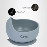 Freso Baby Tigela Alimentação Blw Silicone Atóxico Antibacteriano com Ventosa - Segura e Prática para Bebês - imagem 4