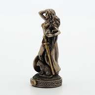 Estatueta Freya Nórdica em Resina - Decoração e Presente Premium - imagem 5
