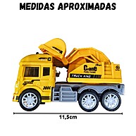 Mini Escavadeira Truck: A Diversão com Fricção! - imagem 2