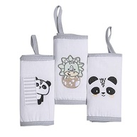 Papi Textil Babete Gifts Papi Friends com Prendedor de Chupeta - 40cm x 40cm - 3 Unidades - imagem 3
