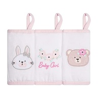 Babete Personalizado Papi Friends com Prendedor de Chupeta - 3 Unidades - imagem 2