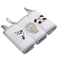 Papi Textil Babete Gifts Papi Friends com Prendedor de Chupeta - 40cm x 40cm - 3 Unidades - imagem 4