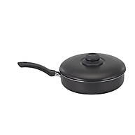 Frigideira 22cm Alta Antiaderente com Tampa – Cozinha sem Grudar - imagem 1