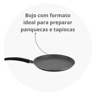 Frigideira Antiaderente Gourmet 22cm: Perfeita para Panquecas e Tapiocas - imagem 1