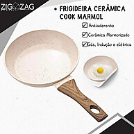 Frigideira Cerâmica 26cm: Cozinhe Sem Grudar! - imagem 1