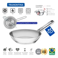 Frigideira Inox Tramontina Allegra 20cm: Cozinhe Fácil! - imagem 1