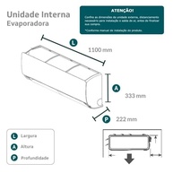 Ar Condicionado Split Inverter TCL T-Pro 2.0 24000 Btu/h - Quente e Frio Eficiente - imagem 3