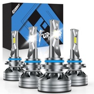 Kit 4 Lâmpadas FAHREN 9006/9005: Iluminação 900% Mais Brilhante (6500K Branco Frio) - imagem 2