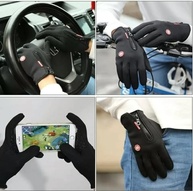 Luva Moto Térmica Impermeável Touch Screen: Proteção Total Contra Frio e Chuva - imagem 3