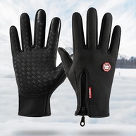 Luva Moto Térmica Touchscreen: Proteção Total Contra Frio, Chuva e Vento para Motoqueiros e Ciclistas - imagem 1