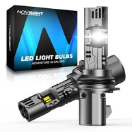 Lâmpadas LED Neblina NOVSIGHT 9007: 62.000LM, 6500K Branco Frio, 200W Ultra Brilhante - Instalação Rápida - imagem 2
