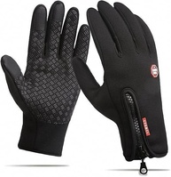 Luva Térmica Moto Touch Screen Unissex: Impermeável, Antiderrapante e Ideal para Frio e Chuva - imagem 1
