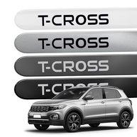 Friso Lateral Porta T-Cross 2019-2025 Redondo Pintado Original - Proteção e Estilo - imagem 2