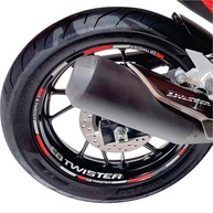 Friso Adesivo Para Roda Cb Twister Refletivo Laminado - imagem 1