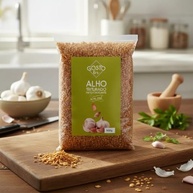 Alho Triturado Frito Crocante Sem Sal 500g Desidratado - imagem 3