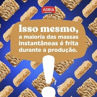 Kit 6 Macarrão Instantâneo Carne Adria Zero Fritura - imagem 4