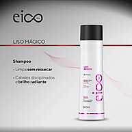 Kit Eico Pro Tratamento Liso Mágico – Cabelo Liso e Sem Frizz - imagem 2