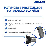 Secador Britânia 2100W: Cabelos Lisos e Sem Frizz! - imagem 2