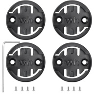 Kit 4 Adaptadores de Suporte para Ciclocomputador Wahoo - Base de Reposição Frontal - imagem 1