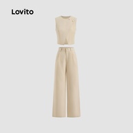 Top ou Calça Lovito Elegante: Divisão Frontal - imagem 2