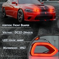 Luz de LED Sequencial para Grade Frontal Dodge Charger SRT/Scat Pack 2015-2019 - DRL e Seta Dinâmica - imagem 4