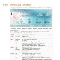 Tela Touch Frontal Note 10/10+ + OCA - Troca Fácil! - imagem 2