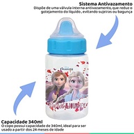 Copo Disney Baby Go 340ml com Tampa e Válvula Redutora de Pingos - Estampa Frozen - imagem 5