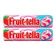 Fruit-Tella: Kit com 20 Balas Sabor Morango 41g - imagem 1