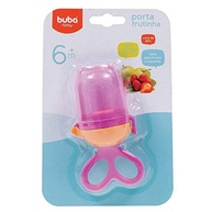 Chupeta Alimentação Buba Azul - Porta Frutinha para Bebês Comer Fruta com Segurança - imagem 4
