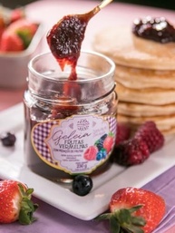 GELÉIA DE FRUTAS VERMELHAS 100% FRUTA PURO & LEVE - 230G - imagem 1