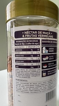 Granola Biomass Néctar de Maçã e Frutas Vermelhas, Vegano, 400g (BOWL) - imagem 3