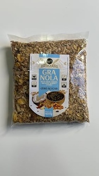 Granola Zero Açúcar Biomass, Mix de Cereais com Frutas e Castanhas, 400g - imagem 4