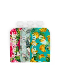 Twistshake Squeeze Bag 3 Unidades 220 ml - Frutinhas Colorido | Pura Conveniência para Papinhas e Purês - imagem 1