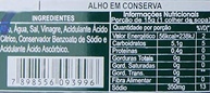 Brasil Frutt Alho em Conserva balde 2kgs - imagem 4