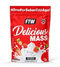 Delicious Mass Refil 3kg Sabor Morango com Chantilly - FTW - imagem 3