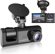 Câmera Automotiva 3 Lentes Full HD 1080p: Segurança Total com Visão Noturna e Sensor de Colisão - imagem 1