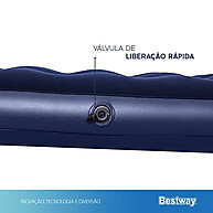 Colchão Inflável Casal Bestway: Conforto Full! - imagem 2