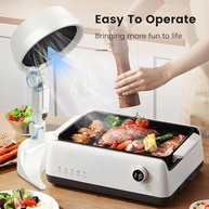 Exaustor Portátil Anechol com Filtragem de Fumaça – Ideal para Cozinhas, Churrasqueiras Internas e RVs - imagem 4