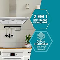 Exaustor Philco Inox: Cozinha Livre de Fumaça! - imagem 2