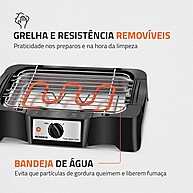 Churrasqueira Elétrica Mondial: Seu Churrasco Sem Fumaça! - imagem 2