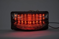 Lanterna Traseira LED Fumê com Seta Integrada para Honda CBR600 F4I/CBR600S (01-03) - imagem 1