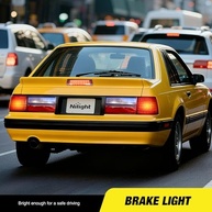 Terceira Luz de Freio LED Nilight Fumê para Ford Mustang LX Hatchback 87-93 com Spoiler - Segurança e Estilo - imagem 5