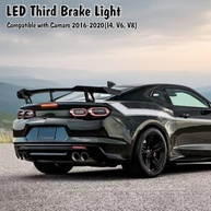 Luz de Freio LED Terceiro Terço para Chevy Camaro 2016-2020 - Segurança e Estilo com Lente Fumê - imagem 4
