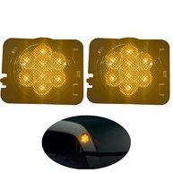 Luz de Marcador Lateral LED Fumê para Jeep Wrangler JK/JKU (2007-2018) - Upgrade Premium - imagem 1