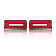 Luzes Traseiras LED Fumê para Mercedes-Benz W463 G500 G55 G550 G63 G65 AMG (2006-2018) - Par 4638201964 + 4638202064 - imagem 1