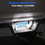 Luzes LED Placa Ford F150/Raptor 2015-2023 Linkstyle - 2 Peças 6000K Lente Fumê - imagem 3