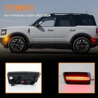 Kit Luzes LED Ford Bronco Sport 2021-2024: DRL Âmbar e Sinalização com Lente Fumê (4 Peças) - imagem 5